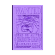 wanted poster charlotte linlin.stl big mom/charlotte linlin wanted poster - one piece