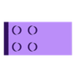 4x2x14mm_mixed.stl Doblo factory - OpenScad modules for building lego-compatible structures
