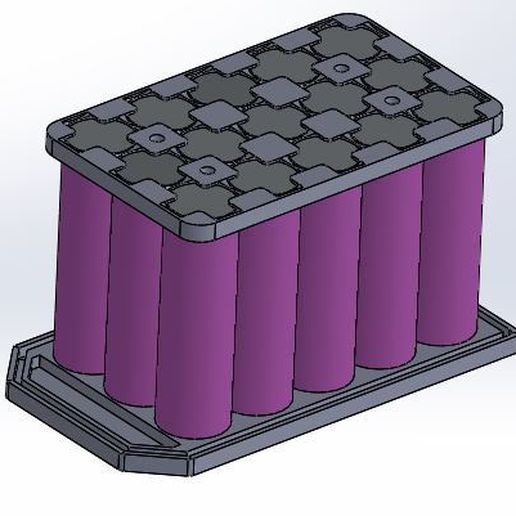 2.JPG STL-Datei Battery 3x5 18650 kostenlos herunterladen • 3D-druckbares Design, Borja16498