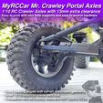 MRCC_MrCrawley_PortalAxles02.jpg MyRCCar Mr. Crawley Portal Axles