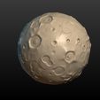 Moon_02.jpg STL file Moon・3D printing idea to download
