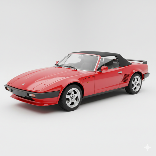 TVR 350i lineage sports car, car model, race car, vintage car, automobile, hypercar, classic car, truck, drift car, vehicle, garage, supercar, diorama, pickup, SUV, muscle car, car STL, car, car 3D, JDM