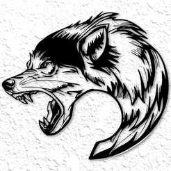 project_20230220_1818360-01.png howling wolf wall art growling wolf wall decor