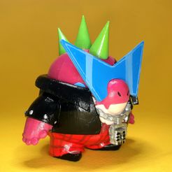 20210909_193420.jpg Archivo STL Brawl Stars Buzz , Bad Born Buzz・Plan para descargar y imprimir en 3D