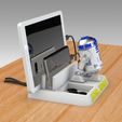 StarWars-R2D2-4.jpg NEW - STAR WARS R2D2 - ANDROID - CELL PHONE AND TABLET HOLDER