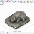 sleeping_fat_gummy_bear_pillow_fusion360.jpg Sleeping fat gummy bear pillow