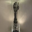 e78ba5dc20f9c9dcbb8fffea32db0fbf_display_large.JPG Free STL file DIY Life-Size Terminator Arm Lamp・Design to download and 3D print