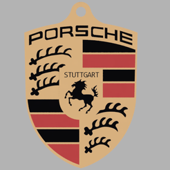 Porsche.png Porsche Keychain