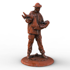 untitled.352.png Archivo OBJ LOWPOLY FIREFIGHTER - BOMBERO・Modelo de impresión 3D para descargar