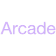 Text.obj Apple Arcade Logo