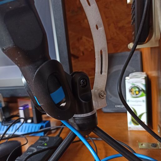 Microphone camera filter support 3D model