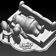 9.jpg Family Guy (Griffin)  Model Printing Miniature Assembly File STL-OBJ for 3D Printing FDM-FFF DLP-SLA-SLS