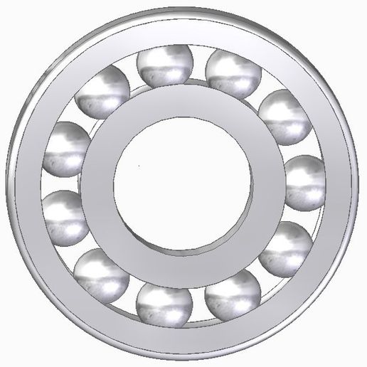 Custom Bearing 3D model