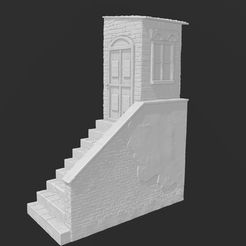 Screenshot-2022-12-18-175522.jpg Free STL file MA Models Mini Diorama staircase 1/35・3D printer model to download