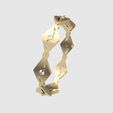 rotating_55.png Anillo geométrico único en 3D