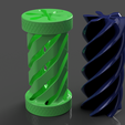xzzzzzzx.png 3d printable vortex impossible Pass through fidget toy