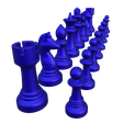 2.png MODERN CHESS SET / MODERNES SCHACHSET / 现代国际象棋