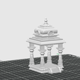 Screenshot-2026-06-07-170742.png Golden Temple mandapam 3MF & STL | Traditional Decorative Shrine | God's Place | Hindu Pooja room