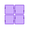 FlexCubeHingedLooseRightHalf.stl Snapping Hinged Infinity Cube, Magic Cube, Flexible Cube, Folding Cube