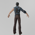 Renders0010.png Ash Williams Evil Dead Lowpoly RIgged