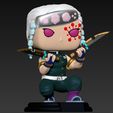 ZBrush-Document2.jpg Tengen Uzui - Kimetsu no yaiba - FUNKO