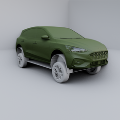 1.png STL file Ford Focus ST Line 2020・3D printable model to download