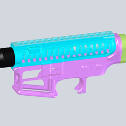 aeg.png STL file Reciver M4・Design to download and 3D print