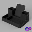 2.jpg 3D Mobile Holder and Accessories Organizer - Efficiency and Style for Your Space