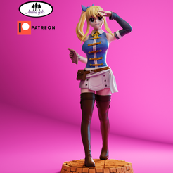 lucy-heartfillia.png Archivo 3D Lucy Heartfilia - Fairy Tail・Objeto de impresión 3D para descargar