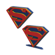 1.png 3D MULTICOLOR LOGO/SIGN - Supergirl (Two Variations)