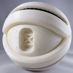 20191115_134840.jpg Free STL file Timeless Mothership with spinning ring・3D printer model to download