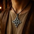 01-1.jpg Celtic Knot Pendant – Endless Unity Symbol