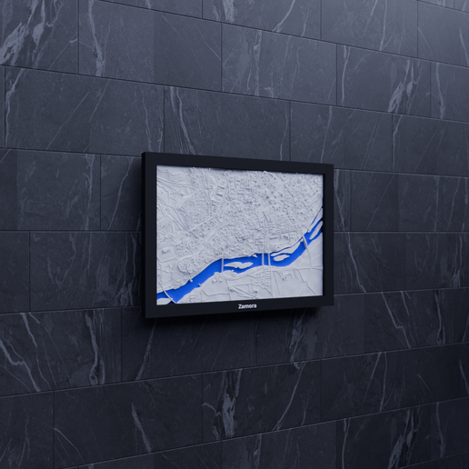 Zamora, Spain - 3D Miniature