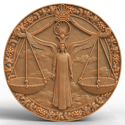 5574-Zodiac-signs-02.png 3D модель STL файл для CNC Router лазер и 3D принтер 5574 знаки зодиака 02