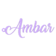 Ambar.stl Names with first initial "A".