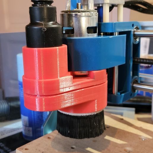 🌬️ Genmitsu 3018-PROVer V2 Dust Shoe・Free 3D File for CNC