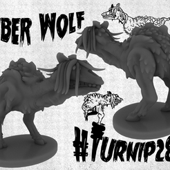 Tuber_Wolfpng.png Fichier STL gratuit Miniatures de Wargaming - Loup tuberculeux et champignon géant・Design pour impression 3D à télécharger