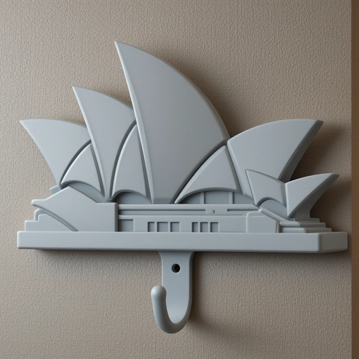 Modern Minimalist Wall Mounted Hook for Home Organization