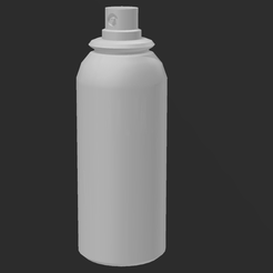 Can.png Archivo STL gratis Bote de spray simple・Modelo de impresión 3D para descargar