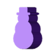 Snowman_SmallSize_TripleHeightBox.stl Fast-Print Geschenk-/Aufbewahrungsboxen - Die ultimative Kollektion (Vasenmodus)