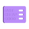 Good, fast, cheapTop.stl Fast-cheap-good fidget switch