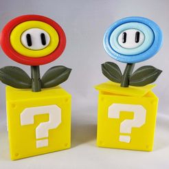 20191115_134006.jpg 3D file Super Mario Fire/Ice Flower - STEP File・Design to download and 3D print