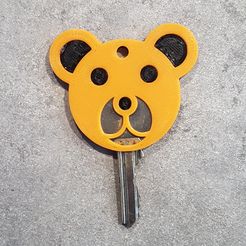 Clé Ours.jpg Bear Keychain