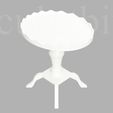 DH_table08_1.jpg 1:12 miniature Regency Style Pie Crust Coffee or Side Table 3d stl file