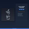 02_digital_download.png Busto de la diosa Atenea - Archivo STL imprimible en 3D