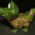 Croc-the-Crocodile-Painted-3.jpg Archivo STL Croc the Crocodile (Easy print no support)・Diseño para descargar y imprimir en 3D