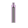 QV-ohne-Bumper-150mm.png Cue extension without bumper suitable for Lucasi and Player
