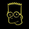 Bart Simpson.png STL file The simpson cookie cutter set・3D printer model to download
