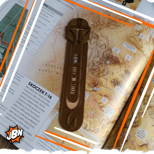 STL file Star Wars Mandalorian - bookmark ⭐ ・3D print design to ...