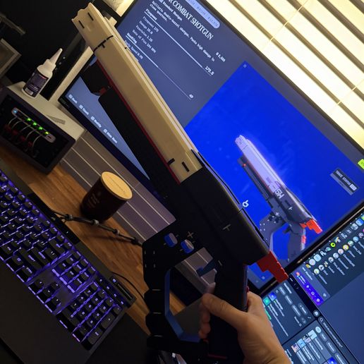 🎭 MARATHON - WSTR Combat Shotgun (reloadable)・3D Print with the